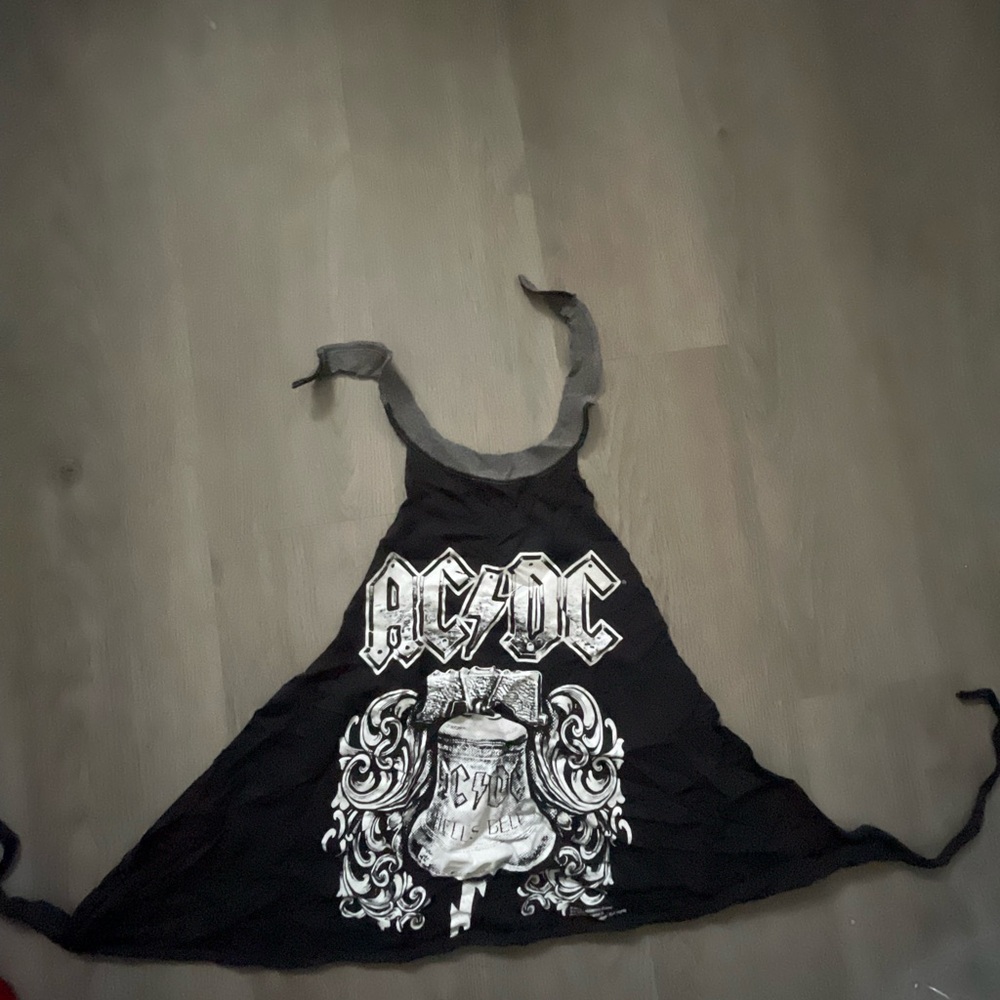 AC/DC Black Graphic Apron